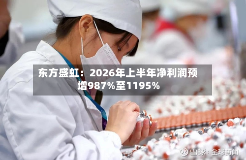东方盛虹:2026年上半年净利润预增987%至1195%-第3张图片