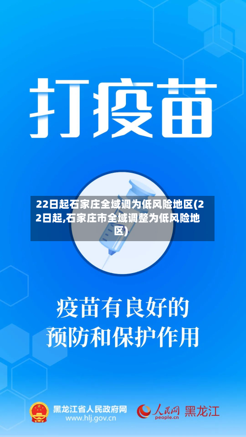 22日起石家庄全域调为低风险地区(22日起,石家庄市全域调整为低风险地区)