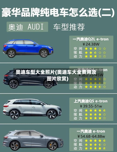 奥迪车型大全照片(奥迪车大全费用及图片欣赏)