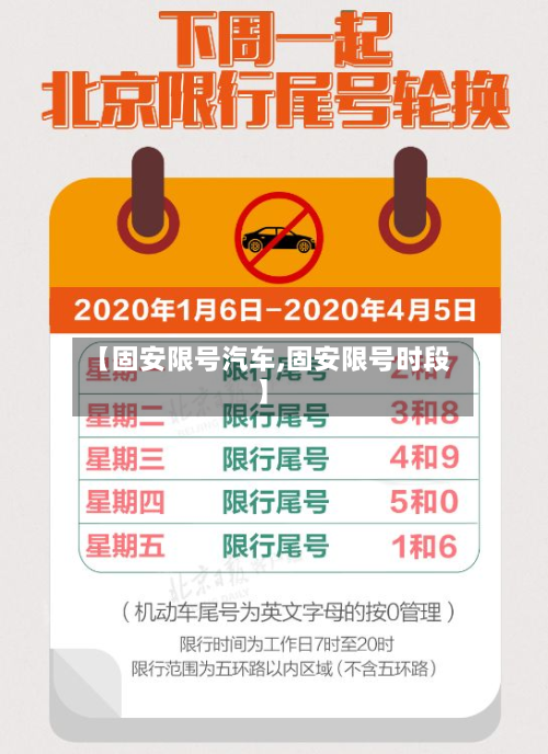 【固安限号汽车,固安限号时段】-第2张图片