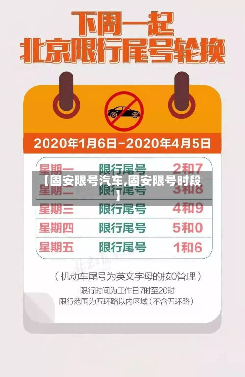 【固安限号汽车,固安限号时段】-第3张图片