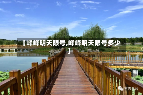 【峰峰明天限号,峰峰明天限号多少】-第2张图片