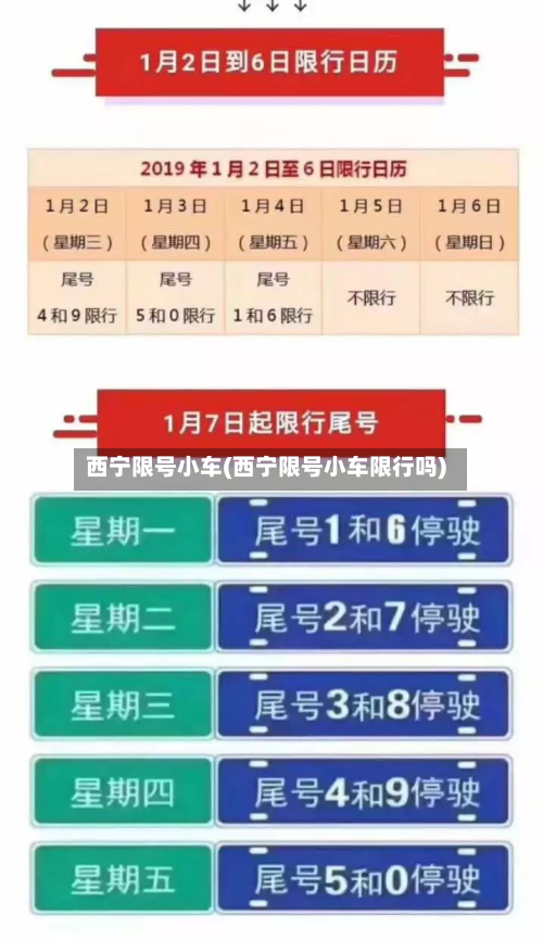 西宁限号小车(西宁限号小车限行吗)