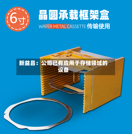 新益昌：公司已有应用于存储领域的设备