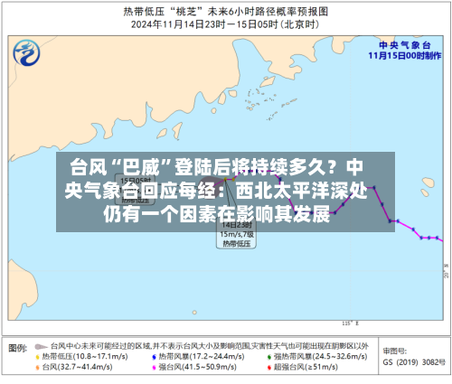 台风“巴威	”登陆后将持续多久？中央气象台回应每经：西北太平洋深处仍有一个因素在影响其发展-第2张图片