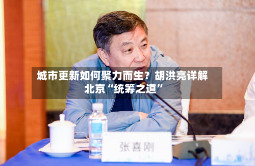 城市更新如何聚力而生？胡洪亮详解北京“统筹之道”-第2张图片