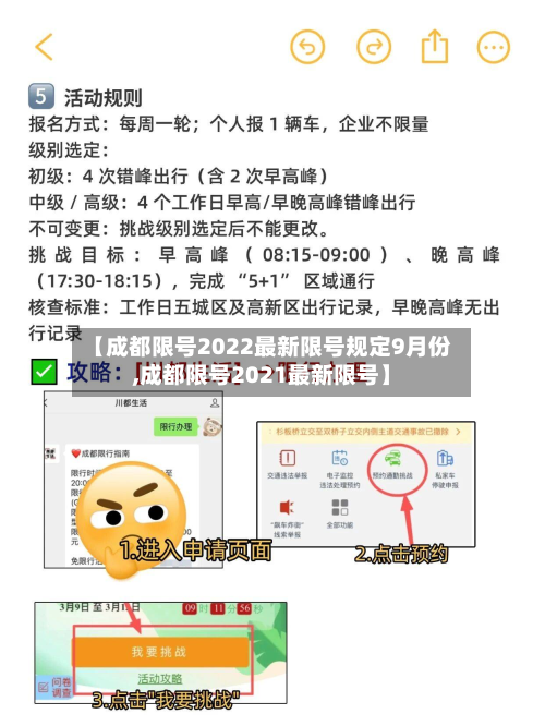 【成都限号2022最新限号规定9月份,成都限号2021最新限号】