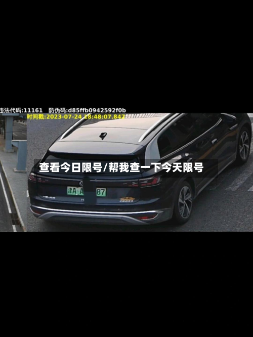 查看今日限号/帮我查一下今天限号-第3张图片