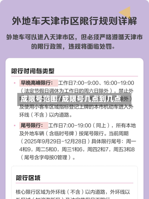 成限号范围/成限号几点到几点-第3张图片