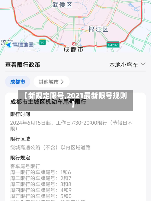 【新规定限号,2021最新限号规则】