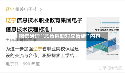 微信治理“恶意挑动对立情绪	”内容-第2张图片