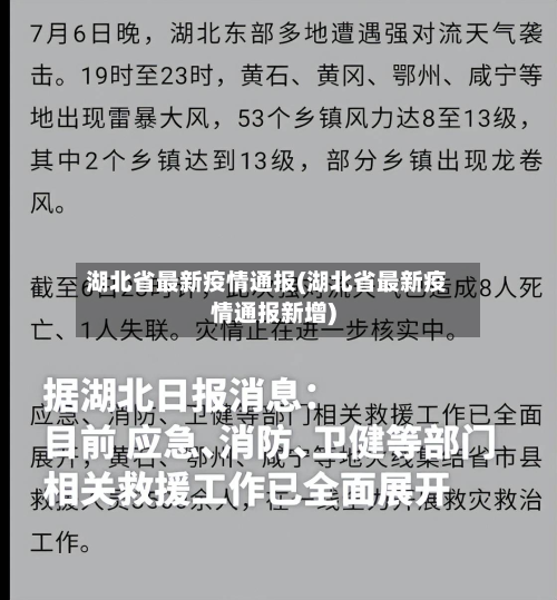 湖北省最新疫情通报(湖北省最新疫情通报新增)