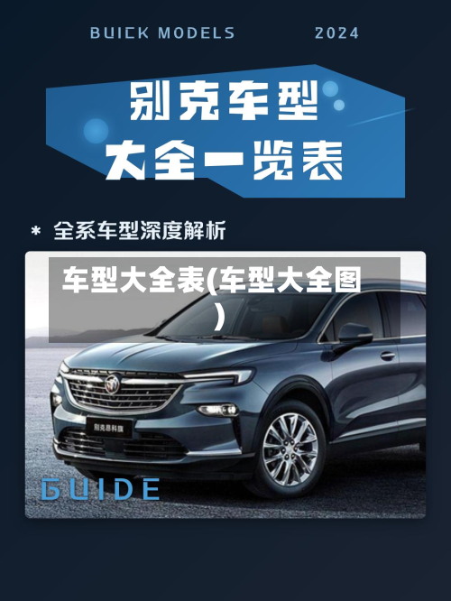 车型大全表(车型大全图)-第2张图片