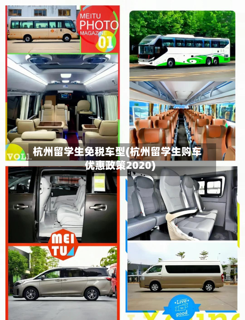 杭州留学生免税车型(杭州留学生购车优惠政策2020)-第2张图片