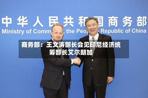 商务部:王文涛部长会见印尼经济统筹部长艾尔朗加-第2张图片