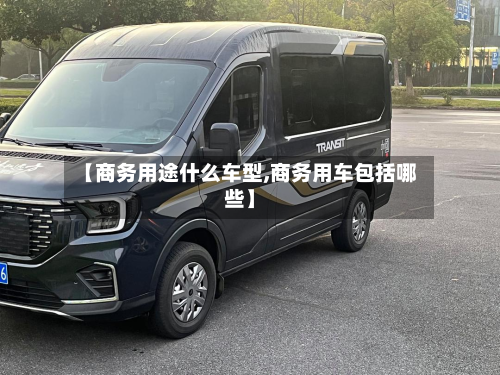 【商务用途什么车型,商务用车包括哪些】