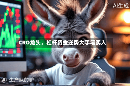 CRO龙头，杠杆资金逆势大手笔买入-第2张图片