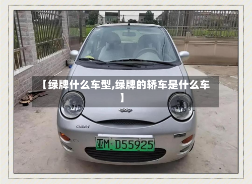 【绿牌什么车型,绿牌的轿车是什么车】-第2张图片