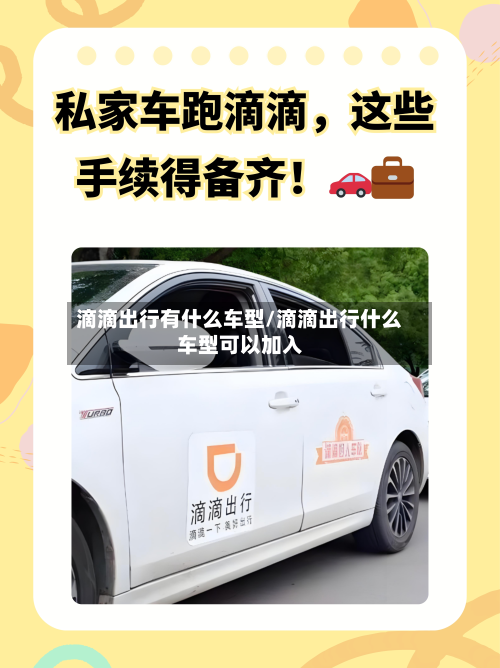 滴滴出行有什么车型/滴滴出行什么车型可以加入