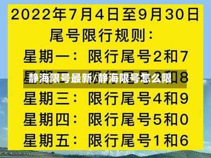 静海限号最新/静海限号怎么限
