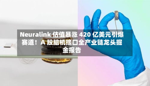 Neuralink 估值暴涨 420 亿美元引爆赛道！A 股脑机接口全产业链龙头掘金报告-第3张图片