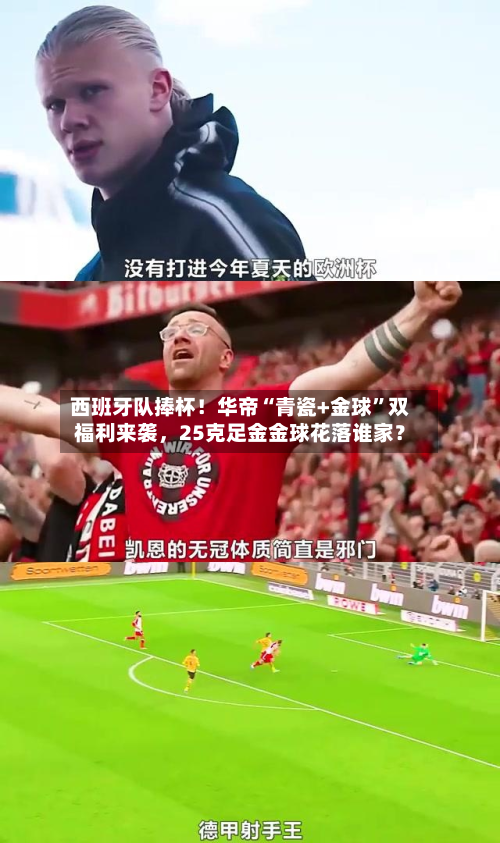 西班牙队捧杯！华帝“青瓷+金球”双福利来袭，25克足金金球花落谁家？-第2张图片