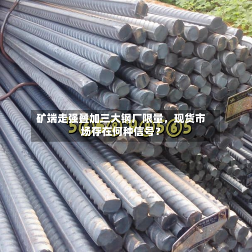 矿端走强叠加三大钢厂限量，现货市场存在何种信号？-第3张图片