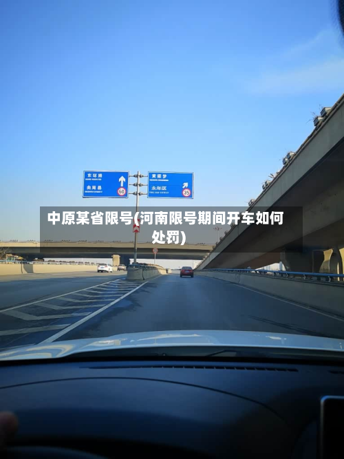 中原某省限号(河南限号期间开车如何处罚)