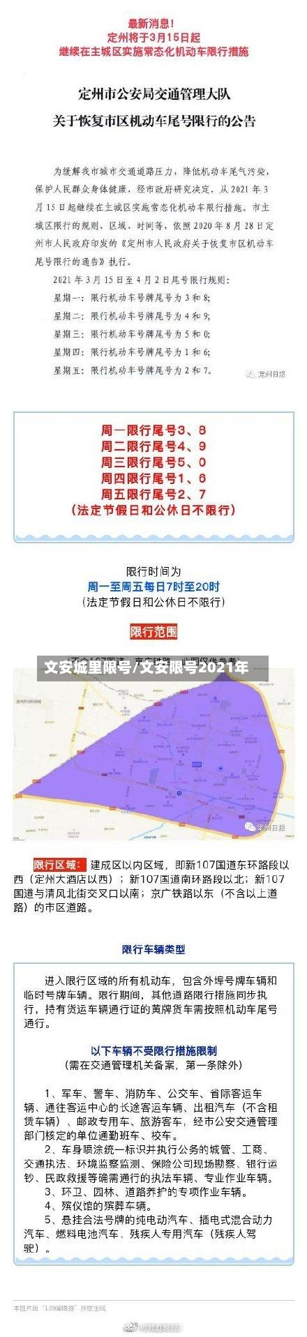 文安城里限号/文安限号2021年