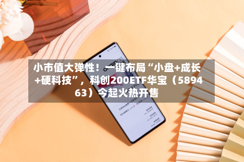 小市值大弹性！一键布局“小盘+成长+硬科技”，科创200ETF华宝（589463）今起火热开售